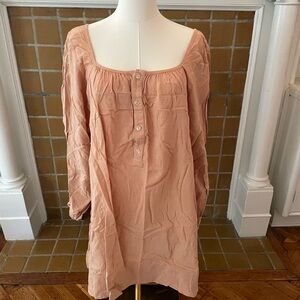 Rudy Jude Peach Mini Dress